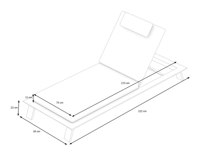 Rozměry produktu - Nila
