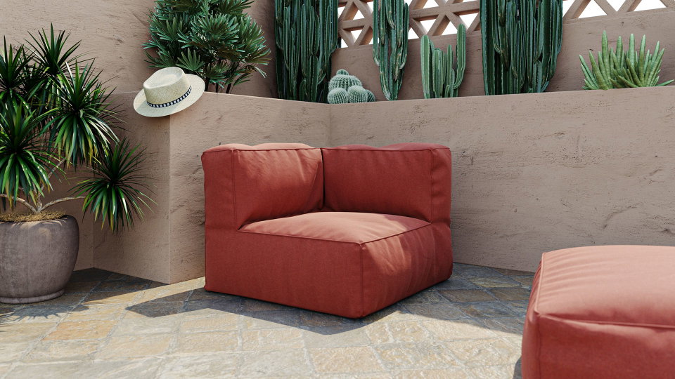 Samba Eckteil f&uuml;r modulares Sofa