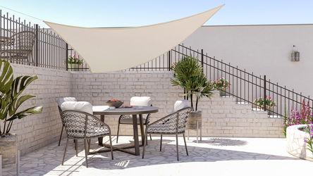 Sonnensegel - Dreieckig 3 m