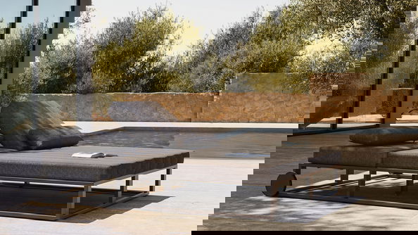 Stripe dvojité lehátko