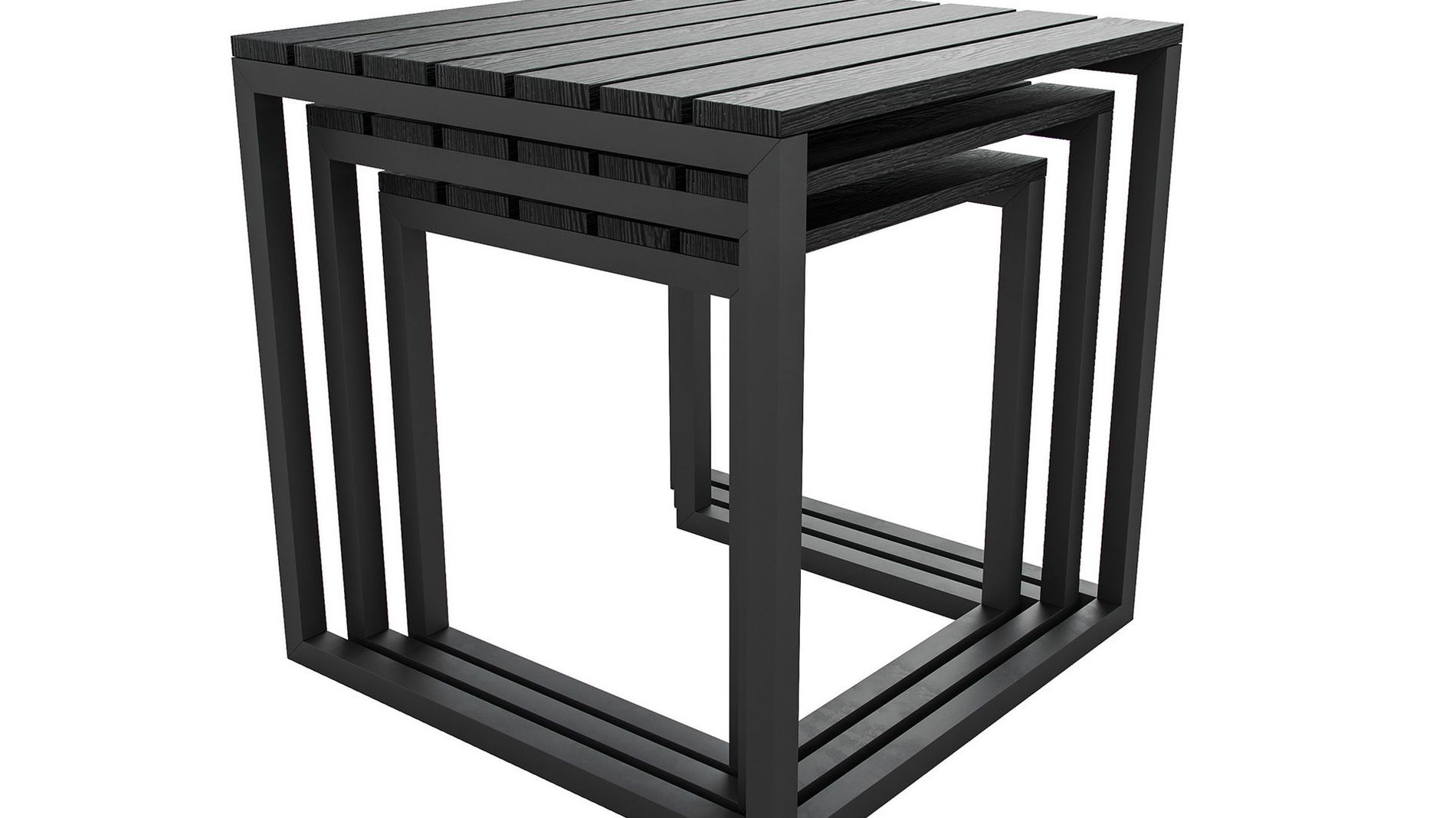 Set of 3 nesting tables